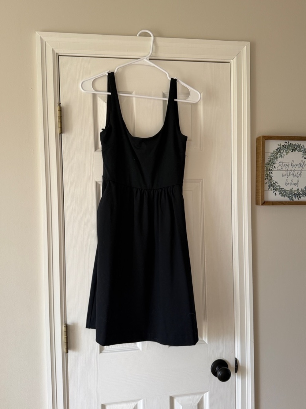 NWT: Cynthia Rowley Black Sleeveless Scoop Dress Size 2